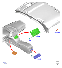 GD9Z19980A-Control assy-warm wind