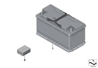 61217555719-Original BMW AGM battery