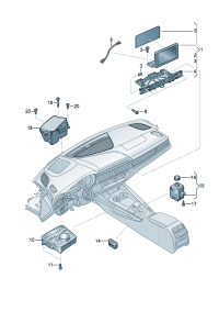8WD919604-Display unit For multi-media interface MMI  D  -02.07.2018