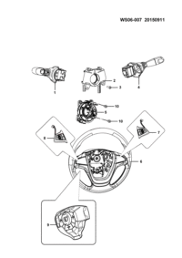 23901189-Switch assy-light signal