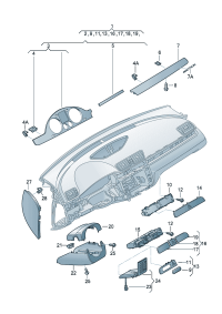 3CD857318-BRACKET,HARNESS