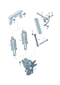 420512019R-Shock absorber compl