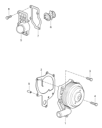 99710601106-WATER PUMP-AUDI A5/A6/A7
