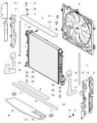 3Y0121254A-RADIATOR VW-BORA/AUDI/SKODA