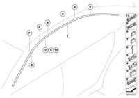 51137007217-Mldg roof lh