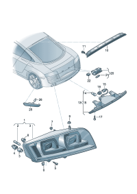 420945095K-Taillight Housing