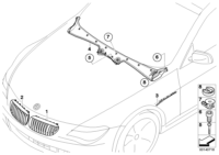 51137008915-GRILL L/H E46 4DR 98-02