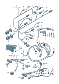 420972811A-Harness, for folding roof Console-tray