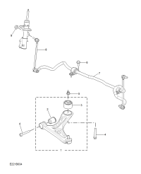 10229762-Arm assy, lower control, front