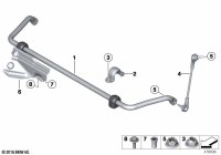 31306869971-STABILIZER FRONT WITH RUBBER313530