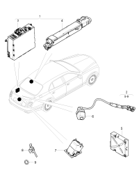 4H0907441-Camera system Cont unit