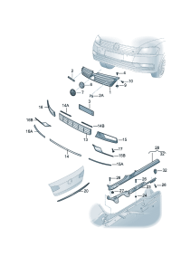 3AD853651B-GRILLE RADIATOR