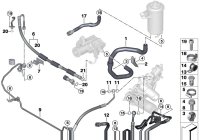 32416850682-STEERING HOSE INTAKE/X5-2003