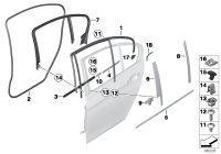 51357283578-Seal, tunnel outer door, rear lh