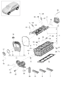 95810306300-Head assy-cylinder Deprecated parts