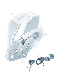4L0809907-Cap, fuel tank