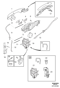 39849155-HDL ASSY-ROOF ASSIST FR,LH