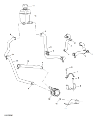 10234819-Tube assy-drive motor to battery expansion kettle