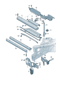 4KE801138-REINFORCE-REAR FLOOR