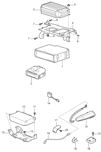 99764514003-CD changer  Note: Mounting instructions CDC 4