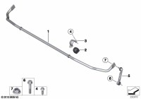 33556888086-Stabilizer rear axle