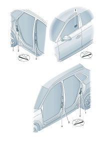 80A010502-Charge pressure of tire Plate, symbol