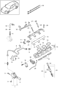 95811031610-Pump, high pressure Porsche panamera: Deprecated parts