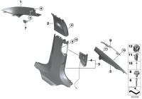 51437384536-Pillar, bracket trim C rh