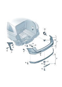 8R0807303-HOOD STAY BUSH