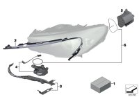 63127262833-Component turn signal lamp, lh