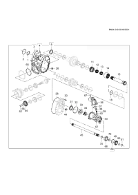 23277803-Seal, p/s interface (O-ring) (3 parts)