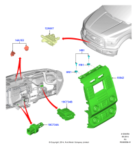 FL3Z14A594A-Holder, plug