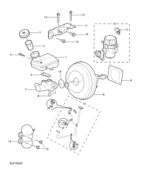 10654153-BOOSTER ASSY, BRAKE