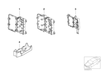 61108365533-Bracket plug to wheelhouse front rh