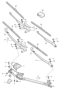 95562410503-Motor, wiper See technical information