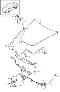 99751155101-GAS SPRING VW TIGUAN