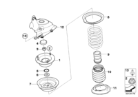 31352348005-Repair kit thrust bearing