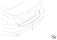 51912154173-Protector, trunk lid transparent