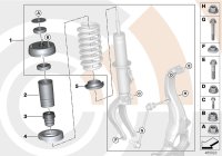 31352413619-Repair kit thrust bearing
