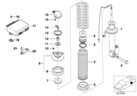 37121091571-Shock absorber rr lh