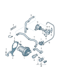 022959253A-AIR PUMP, SECONDARY-AUDI A6