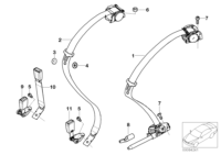 72117153336-S/belt assy-rr rh