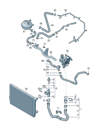 5QJ122051A-WATER HOSE