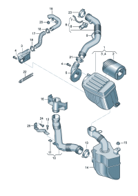 1KD129620-ELEMENT, AIR CLEANER ATK412