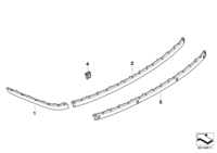 51127142217-Moulding primed rear lh