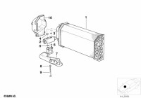 64118363782-EVAPORATOR X5/E39