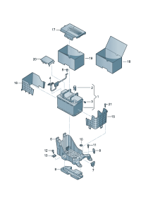 8U0915443-Cap, battery D-05.09.2011 -27.05.2013