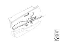 51417239659-Bracket arm fr lh