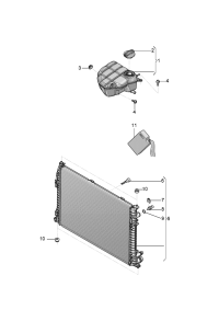 3W0121403F-EXPANSION TANK-AUDI/SEAT/SKODA