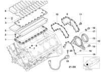 11119070240-GASKET SET/E81/87/MANY MODELS